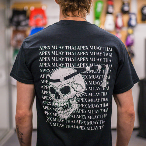 Apex Muay Thai Tee - Skull on Back